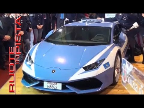Lamborghini  Huracan Polizia - Le News di Autolink - Ruote in Pista n. 2244 - del 03-06-2014