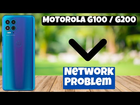 Network Problem || Network not connecting problem solutions MOTOROLA G100 / G200