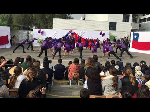 La minga de Chiloé. Colegio San Joaquín, 2018.