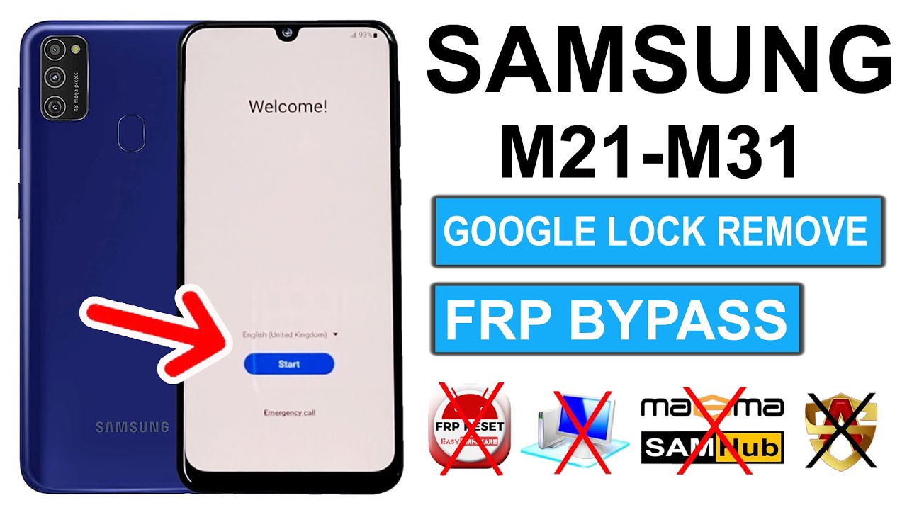 Samsung Galaxy M21/M31 FRP Bypass Android 12 | Samsung M315F/M215F Gmail Lock/Google Account Remove