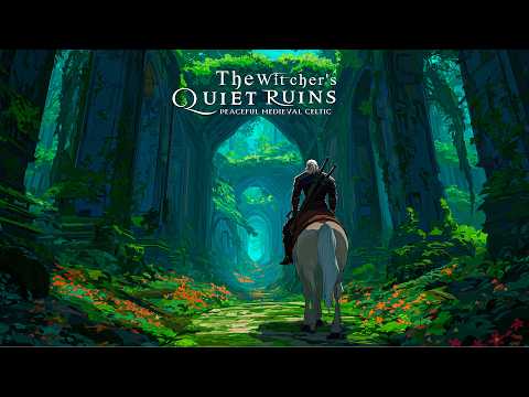 The Witcher's Quiet Through Ruins | Peaceful Medieval Music & Soul Healing Celtic Music