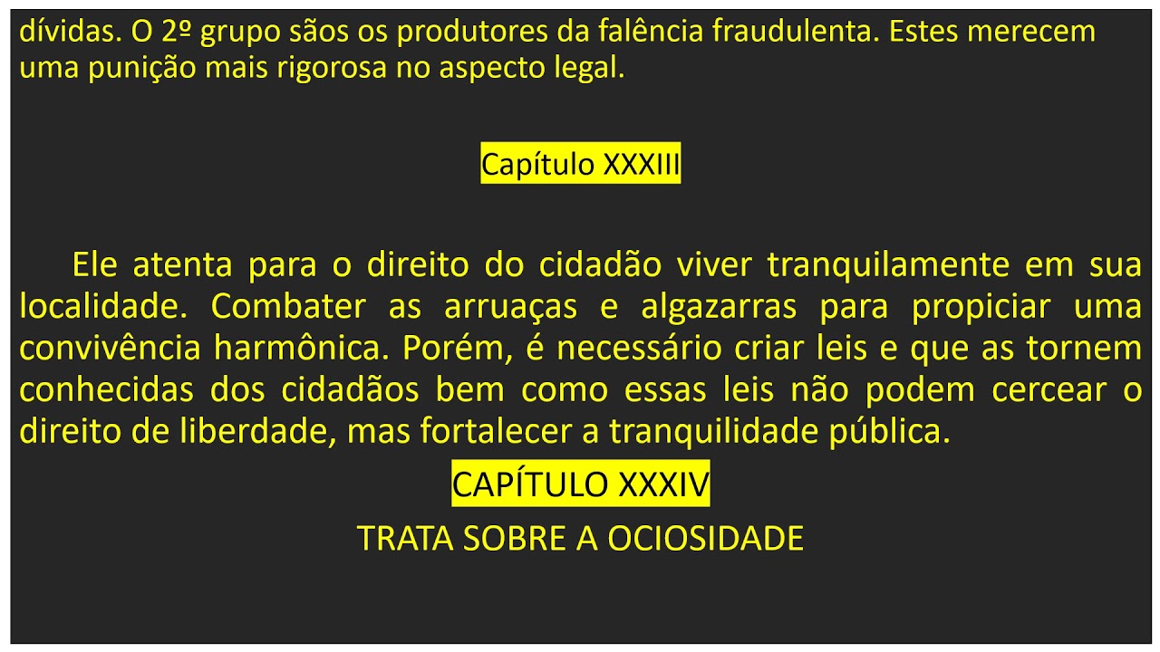RESENHA DO LIVRO " DOS DELITOS E DAS PENAS".