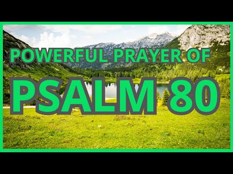 PSALM 80 A STRONG AND POWERFUL PRAYER TO RESTORE EVERYTHING THAT HAS BEEN LOST #message #blessing
