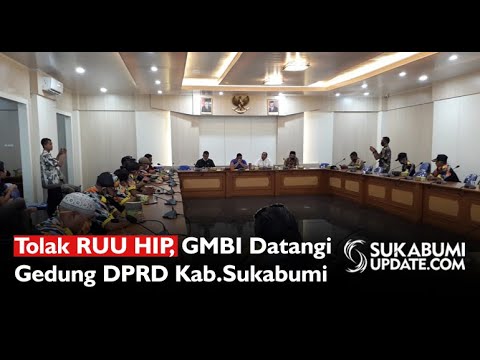 Video: Tolak RUU HIP, GMBI Datangi Gedung DPRD Kab.Sukabumi