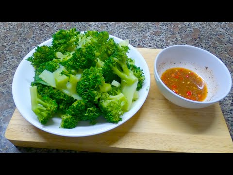 Cách luộc Súp Lơ xanh ngon đơn giản