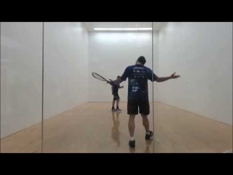 2016 Racquetball Senior World Championships - Mens 40 Singles - Justiniano BOL vs Cheshire USA