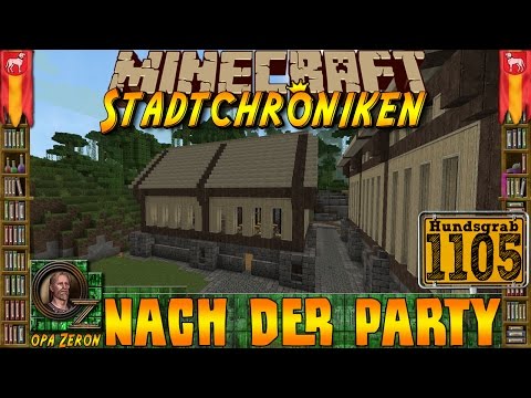 Minecraft #1105 -Stadtchroniken- Nach der Party [HD+Deutsch]