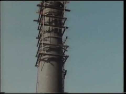 Fred Dibnah How to remove the top of a chimney stack