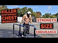 THREE BODYWEIGHT CHEST WORKOUTS FOR HUGE GAINS | SIZE STRENGTH AND ENDURANCE SETS