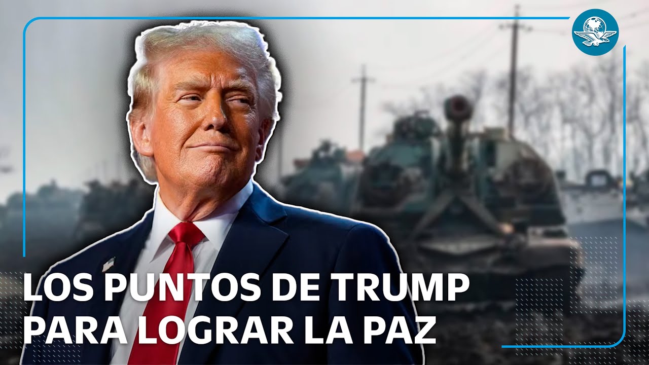 Plan de paz para Ucrania; puede ser base de arreglo pacífico "definitivo", afirma Putin