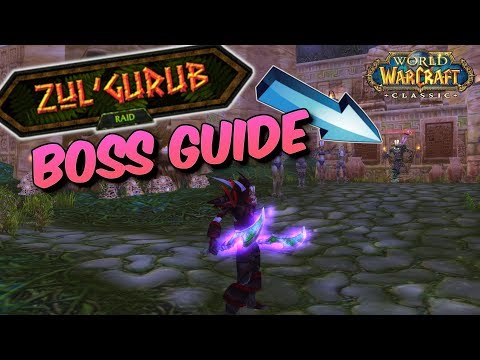 Zul Gurub Boss Guide (all optional bosses) - Part 2 - WoW Classic (German)