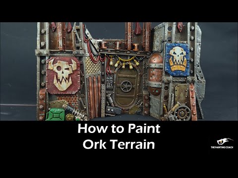 How to Paint Ork Terrain