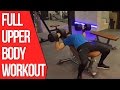 Full Upper Body Workout for Size - Bodybuilding vs Powerlifting Differences