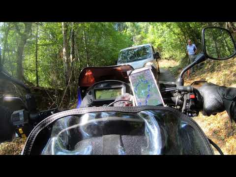 2020 Friaul: gesperrte Almwege bei Raveo mit Suzuki Freewind ´03