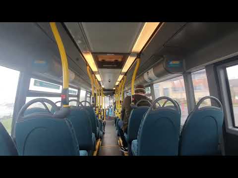 *Thrash* Arriva Derby Scania K230UB OmniLink 3511 (YN08 HZY) Route F1