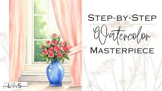ATTENTION! 😱 MUST TRY Step-by-Step Watercolor Tutorial & Craftamo Subscription Box Launch & Unboxing
