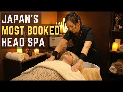 (ASMR) Months of Waiting for This Japanese Head Spa… Worth Every Second