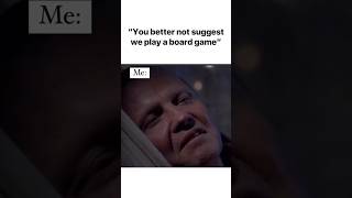 I’m absolutely suggesting we play #boardgames