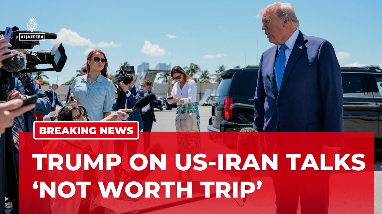 Too much travelling, takes too long, too expensive : Trump