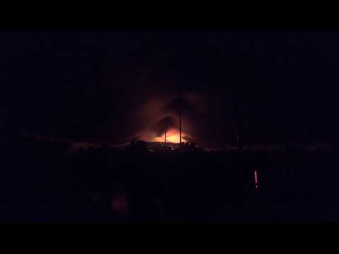 Cevin Key of Skinny Puppy intro at Even Furthur 2019