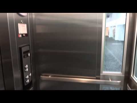 Glass Schindler HT 330A Hydraulic Elevator @ Hawley Lane Mall, Trumbull, CT