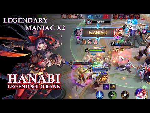 SOLO RANK HANABI - 2 MANIAC WITHIN 2 MINUTES -