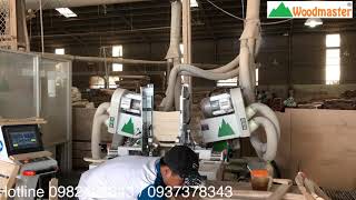 MÁY LÀM MỘNG DƯƠNG 2 đầu cnc Woodmaster