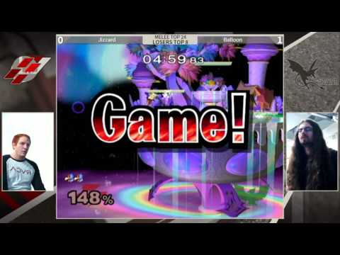 Balloon (Falcon) vs. Jizzard (Falco) | SSBM LT8 | SSN6