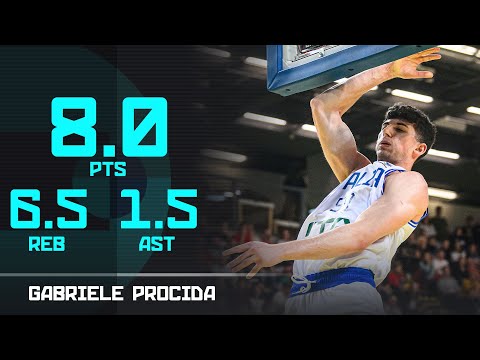 Gabriele Procida Highlights | FIBA EuroBasket 2025 Qualifiers