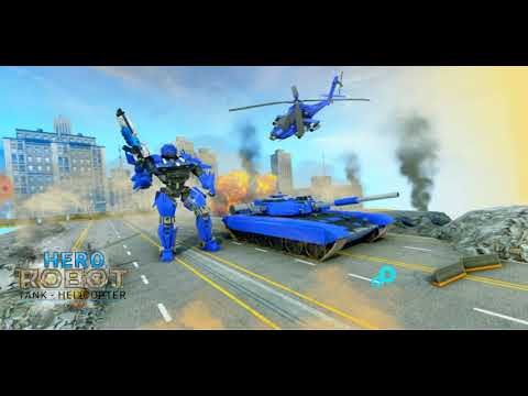 Helicopter Transform War Robot Hero: Tank Shooting!PK GAMER