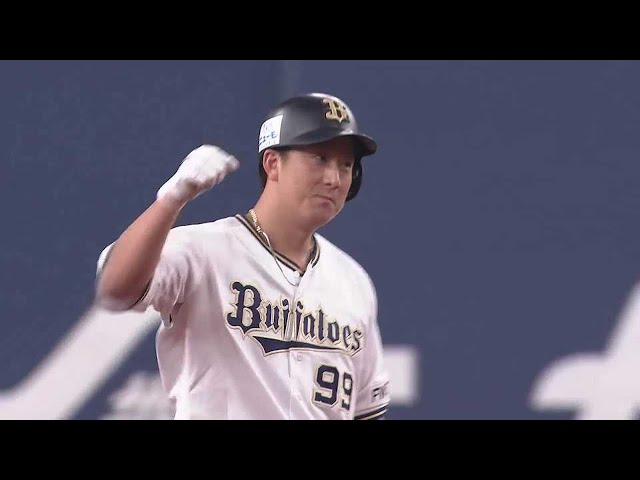 【6回裏】バファローズ・杉本 均衡を破る2点タイムリー2ベースヒット!! 2021/6/22 B-F