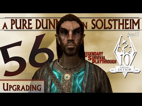Pure Dunmer on Solstheim Build (56) - Upgrading - Skyrim AE Legendary Survival