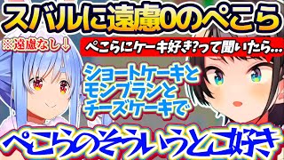 【ぺこスバ】お家オフコラボ前に気を遣う先輩のスバルに対して『1ミリも遠慮しないぺこら』が、ぺこちゃんらしくて好きと話すスバルw【ホロライブ切り抜き/大空スバル/兎田ぺこら】
