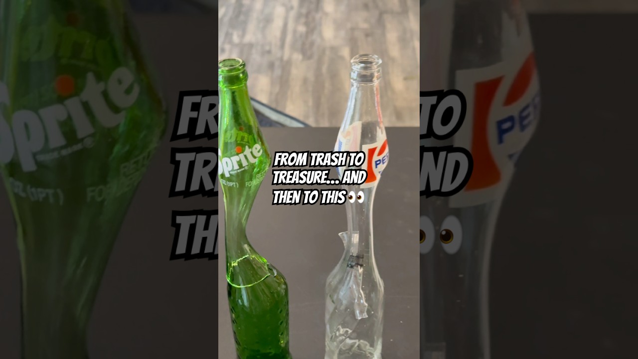 The History Behind These Strange Vintage Soda Bottles You See Everywhere