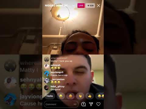 Matty gz on live with Kay flock ❗️