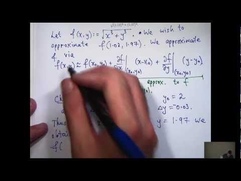 Taylor Polynomials + Functions of Two Variables