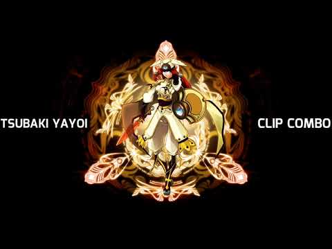 BlazBlue Continuum Shift II Tsubaki Yayoi Combos