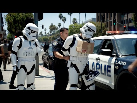 Stormtrooper Vlog - Episode 2 - Greg Gets Arrested (Made with veo3)