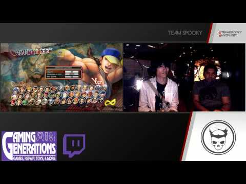 USF4 @ EVO2014 Twitch/Gaming Generations After Party - Part 1