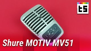 Video thumbnail for Test: Shure MOTIV MV51 – digitales Mikrofon für Android und iOS by TechStage