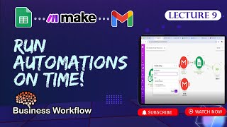 How to Schedule Automations in Make.com | Make.com  Scheduler Tutorial | Run Automations on Time