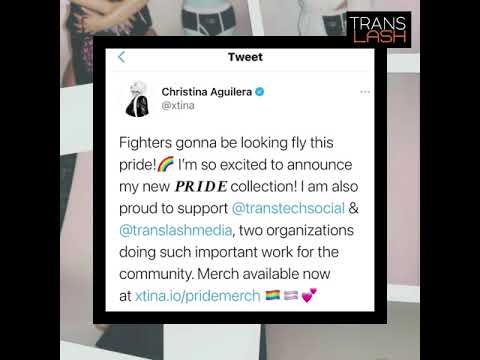 Christina Aguilera and TransLash: Pride Collection 2021