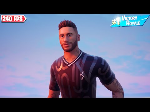 *NEW* NEYMAR JR SKIN GAMEPLAY / Solo Victory Royale + HANDCAM (Fortnite Season 6 No Commentary, PC)