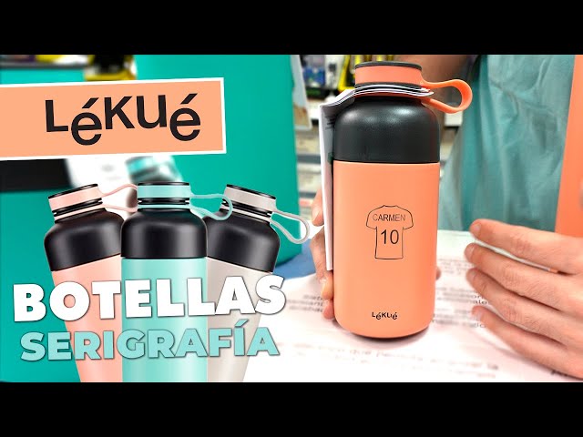 Vídeo relacionado con Botella de agua de Acero Inoxidable Personalizada equipo de Fútbol. Botella termo personalizada deportiva. 700 ml Regalo Original para Aficionados del Futbol. (Rayo Vallecano)