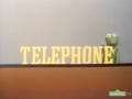 Classic Sesame Street Kermit S Lectures The Word TELEPHONE