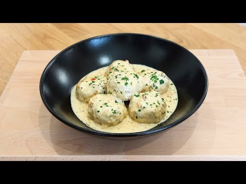 Boulettes de poulet sauce Alfredo : un vrai délice - n°514