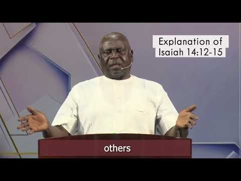 Explanation of Isaiah 14:12-15