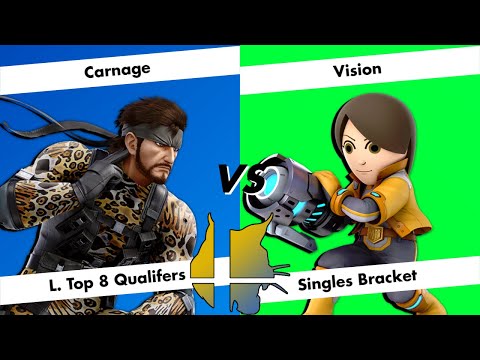 The Den 2: Fall 2022 - L. Top 8 Qualifers - Carnage (Snake) vs Vision (Mii Gunner)