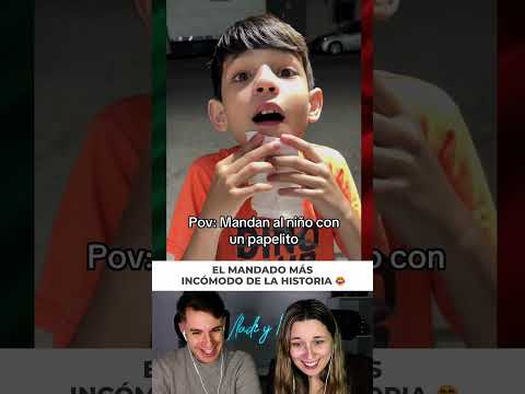 Mi mamá me mandó con un recadito muy 