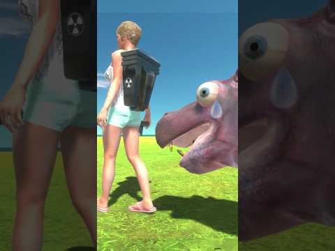 Hippo wants a girlfriend - Animal Revolt Battle Simulator #shorts